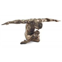 Figura Resina Hombre Desnudo Grande 136 cm