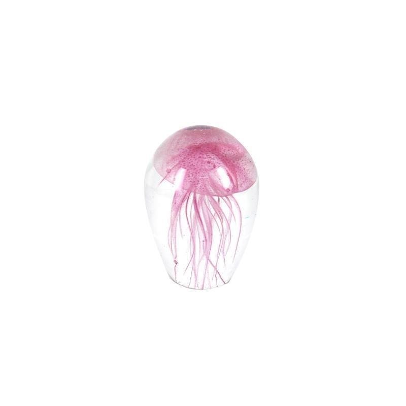 Pisapapeles Medusa Rosa 9 cm Brilla en la Noche