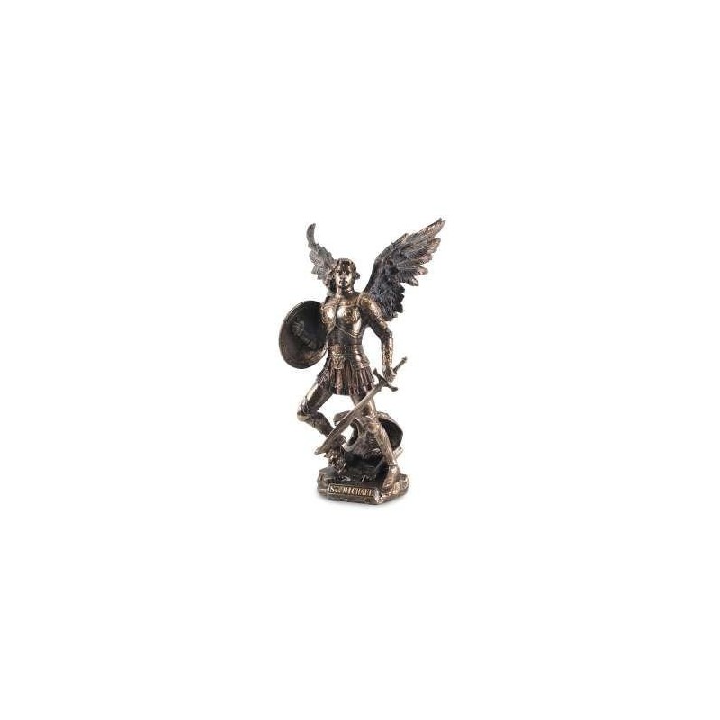 Figura Resina Saint Michael 33 Cm