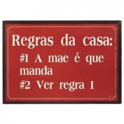 Placa Pared Mensajes 33x23 cm