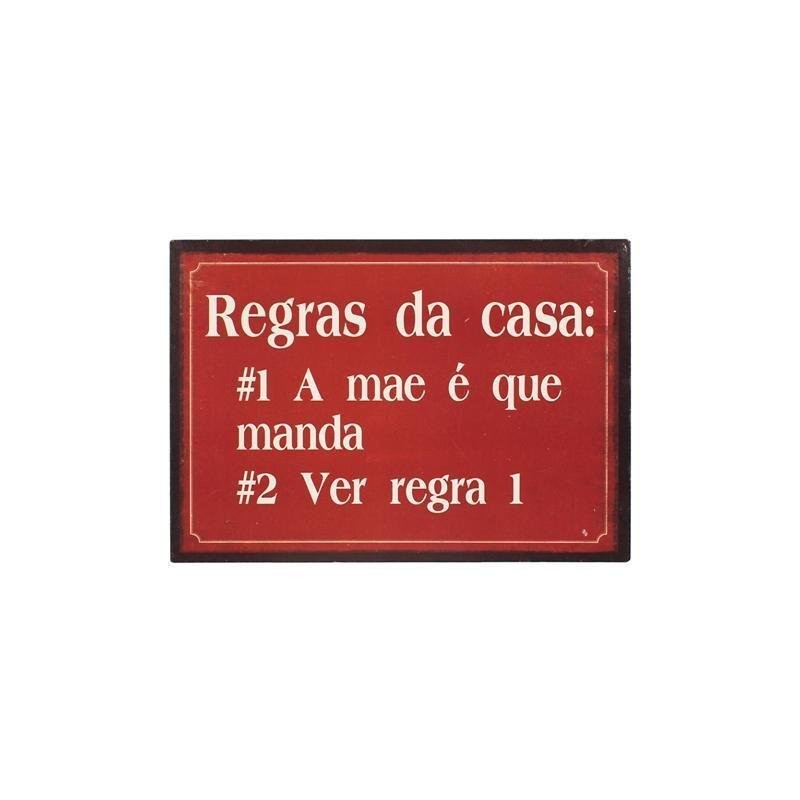 Placa Pared Mensajes 33x23 cm