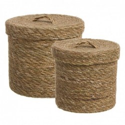 Caja Redonda Juego 2 Unidades 21 cm