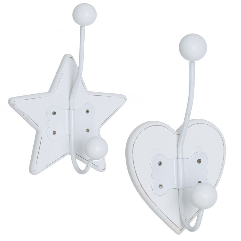 Perchero Individual x2 Modelos 20 cm