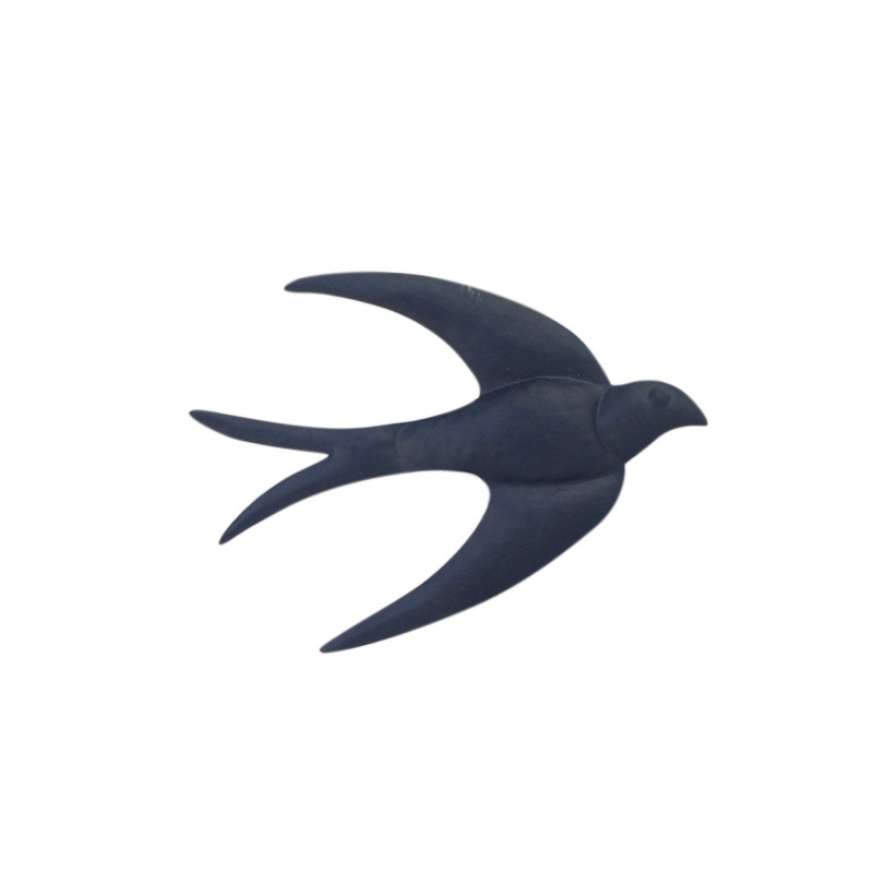 Adorno Pared Metalico Golondrina 16 cm