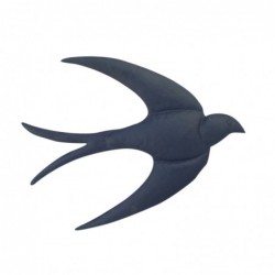 Adorno Pared Metalico Golondrina 24 cm