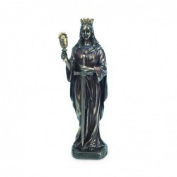 Figura Resina Santa Barbara 20 cm