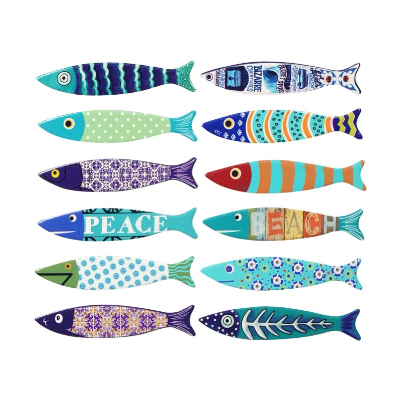 Iman Nevera x12 Peces 13 cm