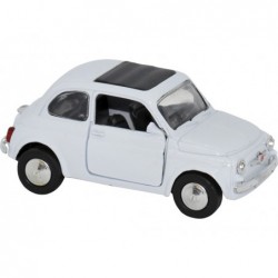 FIAT 500 1965 BLANCO ESCALA 1:32 L: 9CM