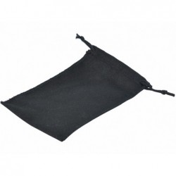 PACK 10 BOLSAS PIPA TERCIOPELO NEGRA 17X10CM