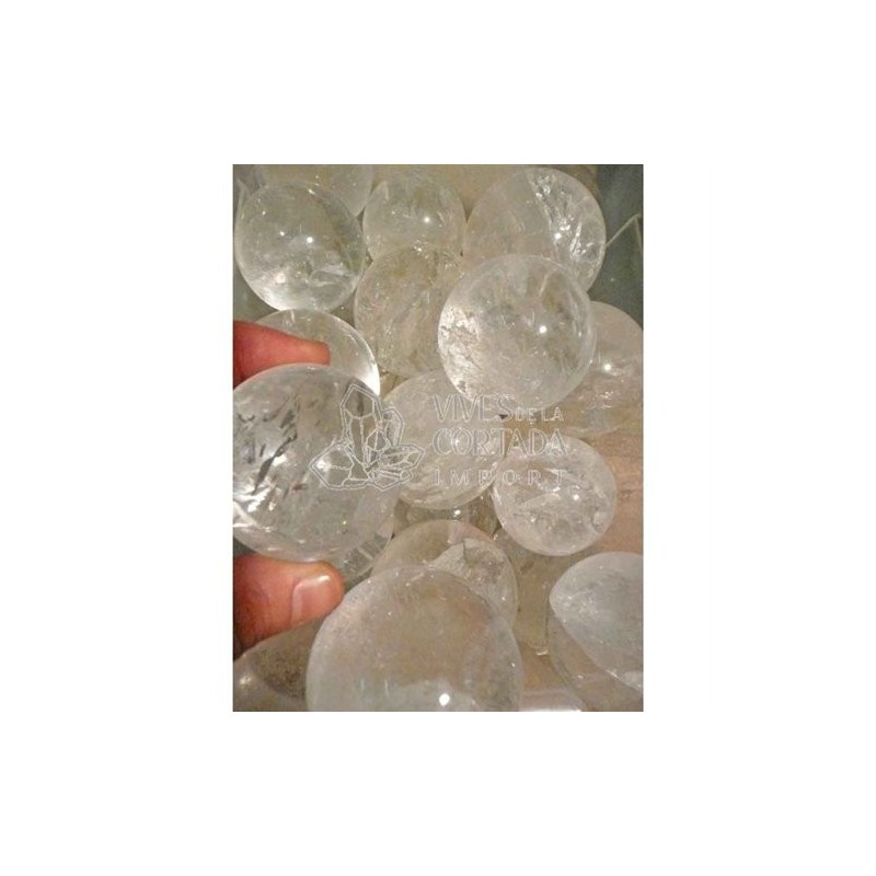 Bolas de Cuarzo Transparente Calidad Extra (pack de 250 gr)