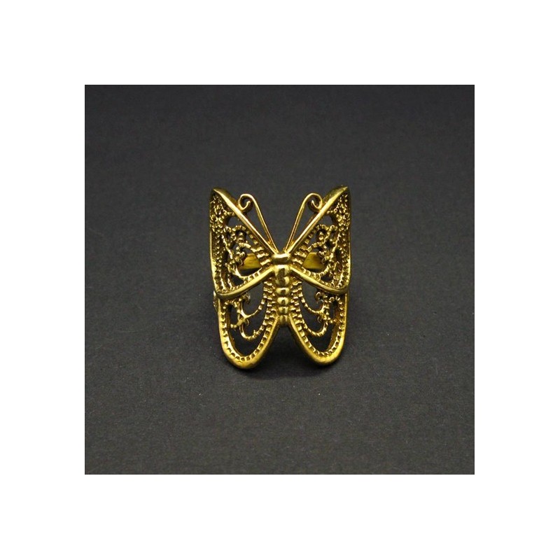 Anillo Mariposa de Bronce