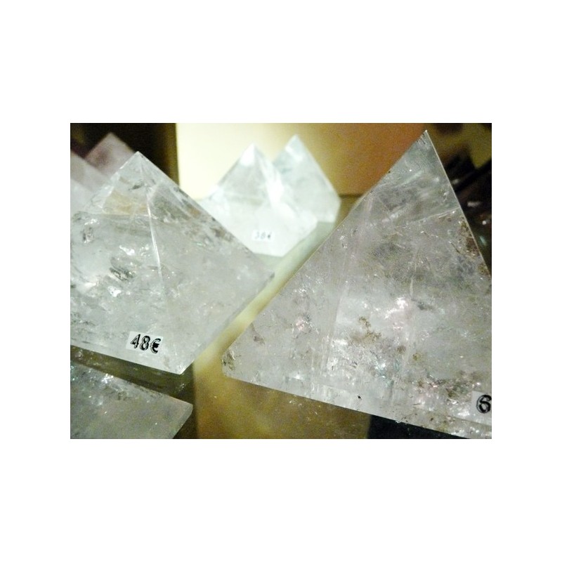 Piramides Pulidas de Cuarzo Pack 500 gr