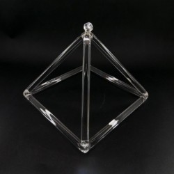 Piramide de Cuarzo Musical 8"