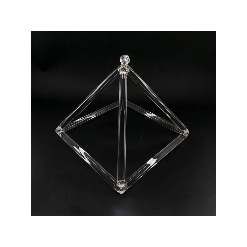 Piramide de Cuarzo Musical 8"