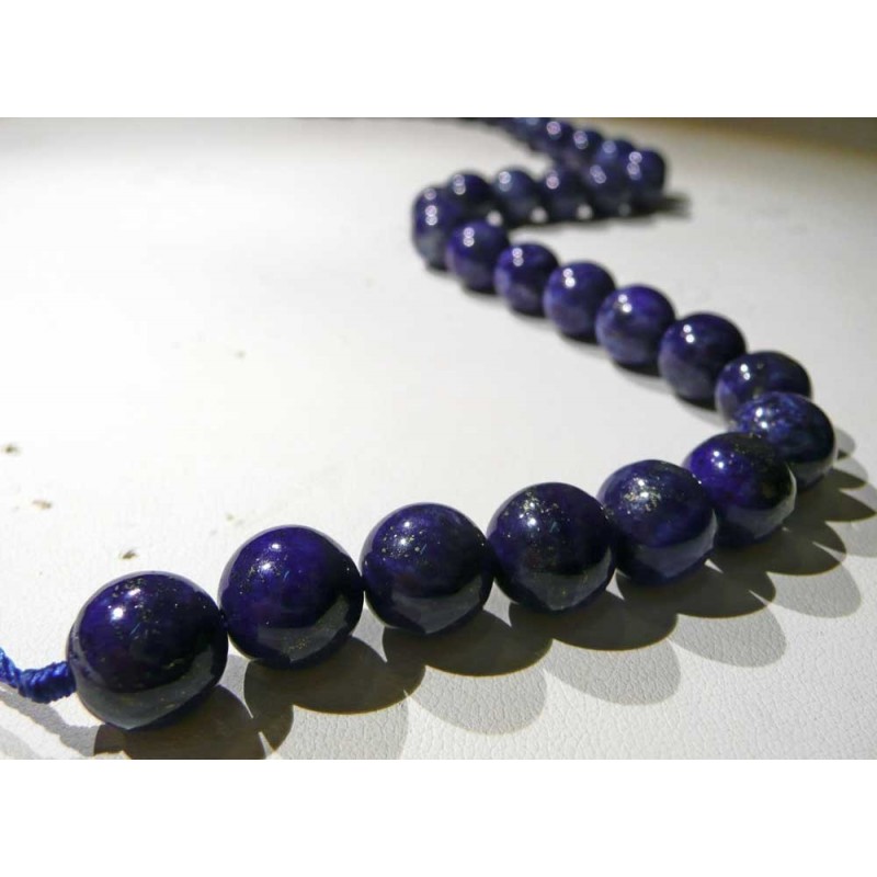 Hilo Lapislazuli Potenciado bolas 10mm