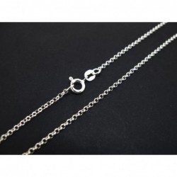 Cadena de plata bauleta mini 40cm (C44)