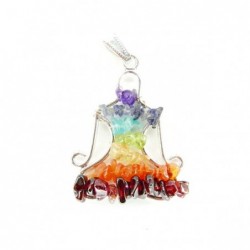 Colgante Buda con Minerales Chakras Chip