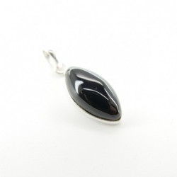 Colgante de Onix Ojo Grande - Plata de Ley 925