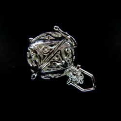 Colgante para Lamador de Angeles - Bao de Plata