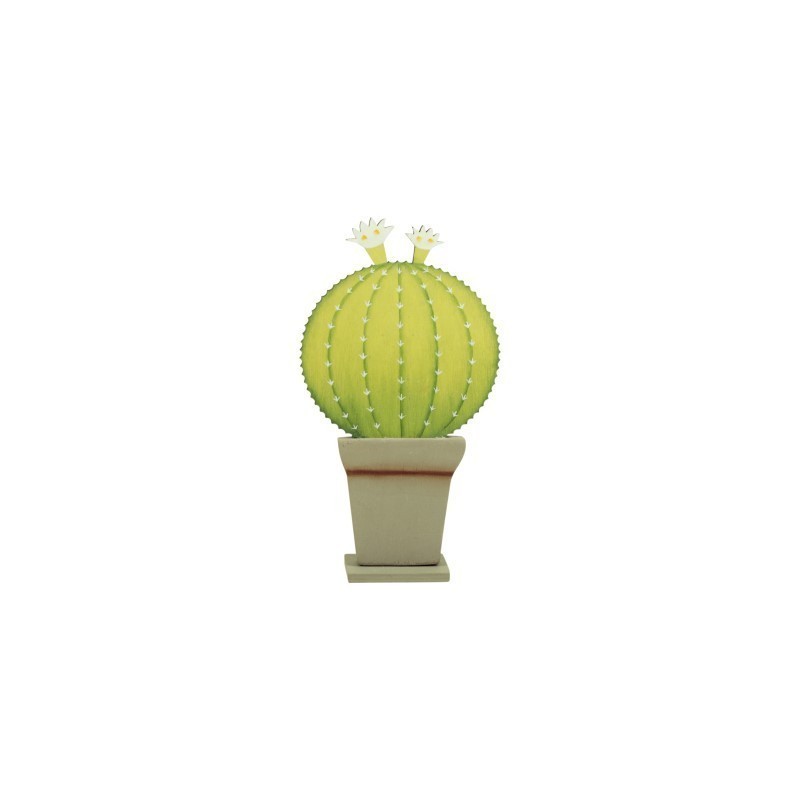 Adorno Pared Cactus 23 cm