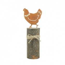 Huevera Gallina con Base 26 cm