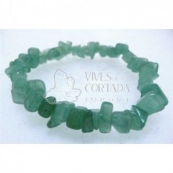 Pulsera de Chip de Cuarzo Verde