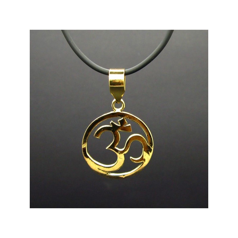 Colgante Om de Bronce -74-