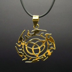 Colgante Triqueta de Bronce -82-
