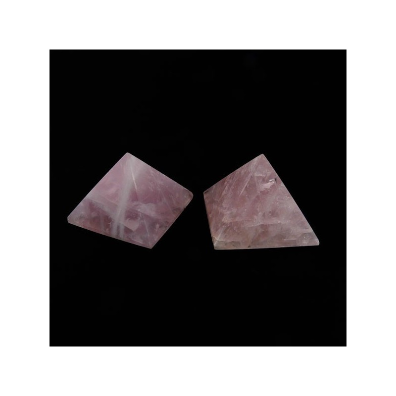Piramides de Cuarzo Rosa 5
