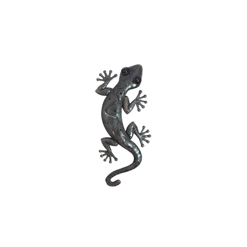 Adorno Pared Lagarto Metal 60 cm