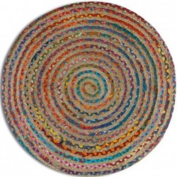 Alfomba de Algodón Circular 120 cm