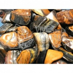 Rodados de Ojo De TIgre (pack de 250 gr) 5x3 cm