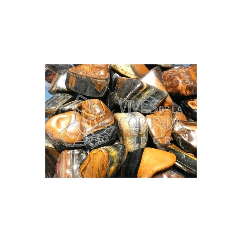 Rodados de Ojo De TIgre (pack de 250 gr) 5x3 cm