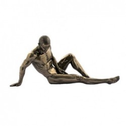 Figura Clasica Resina Hombre Desnudo 26 cm