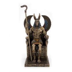 Figura Resina Anubis Dios Egipcio 27 cm