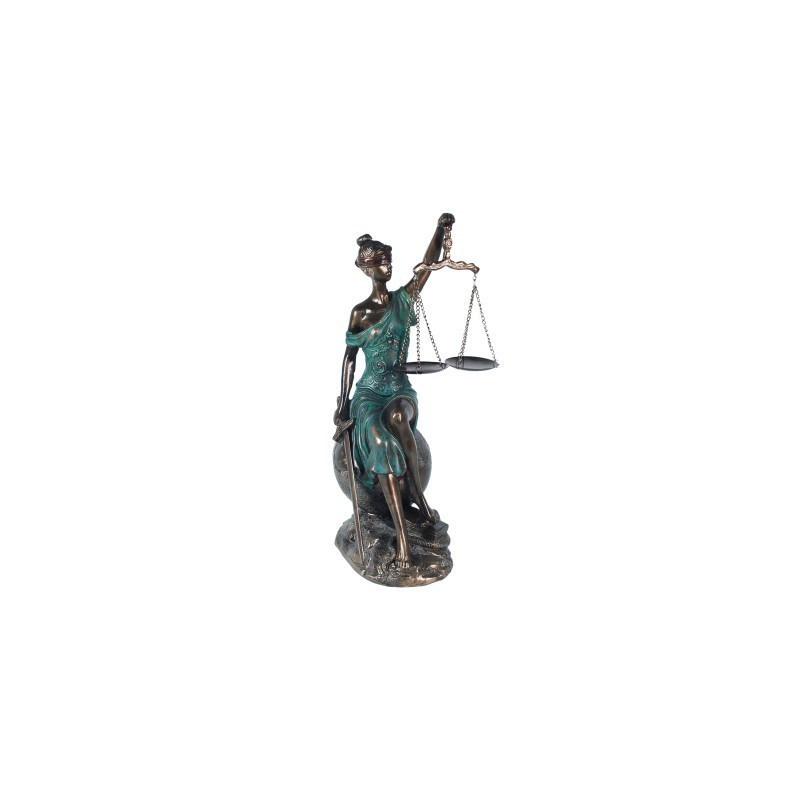 Figura Resina Diosa de la Justicia 34 cm