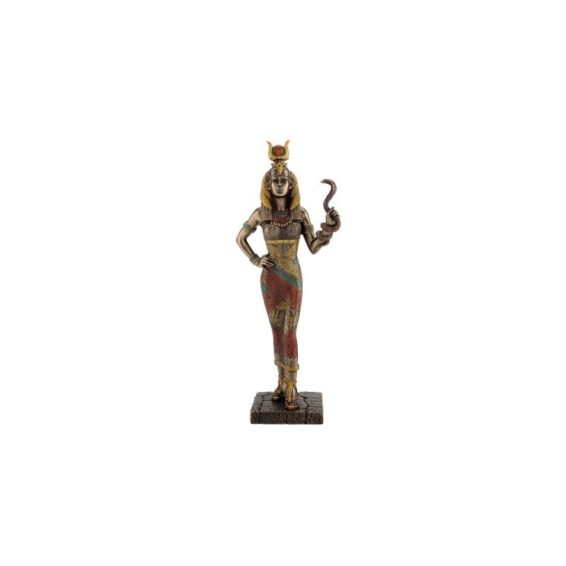 Figura Resina HATHOR Diosa Egipcia 28 cm