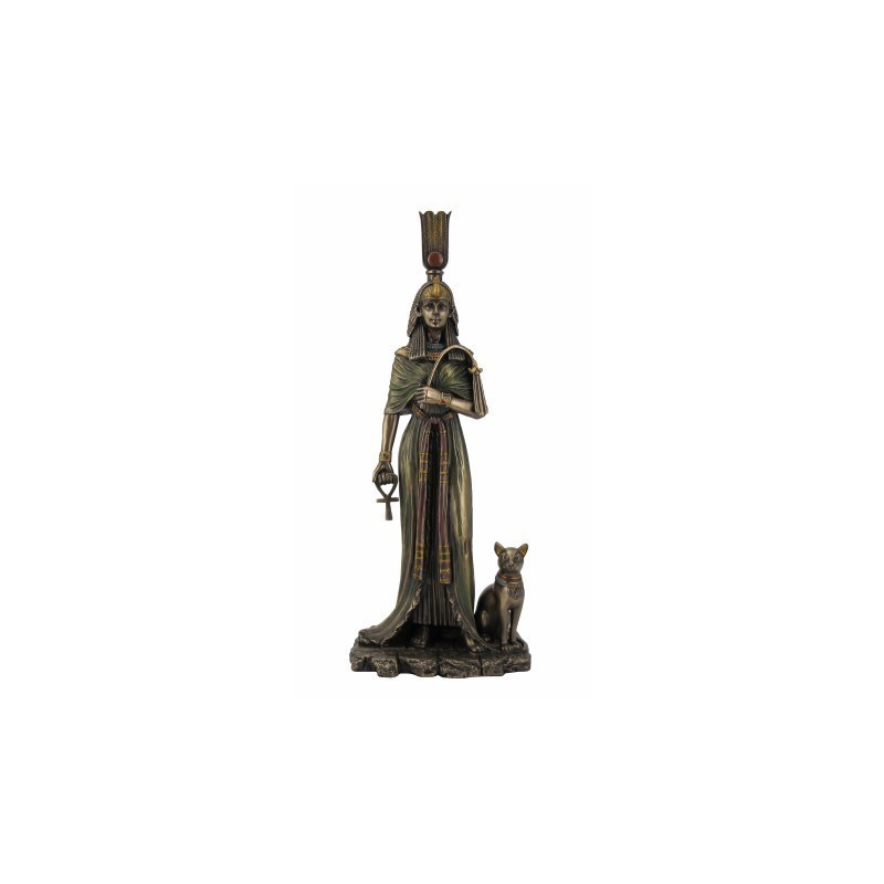 Figura Resina Nefertiti Reina Egipcia 27 cm