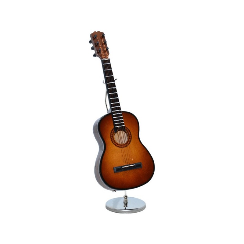 GUITARRA CLASICA MAD.NOGAL C/STAND H:20CM