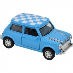 MINI COOPER AZUL ESCALA 1:32 L: 8CM