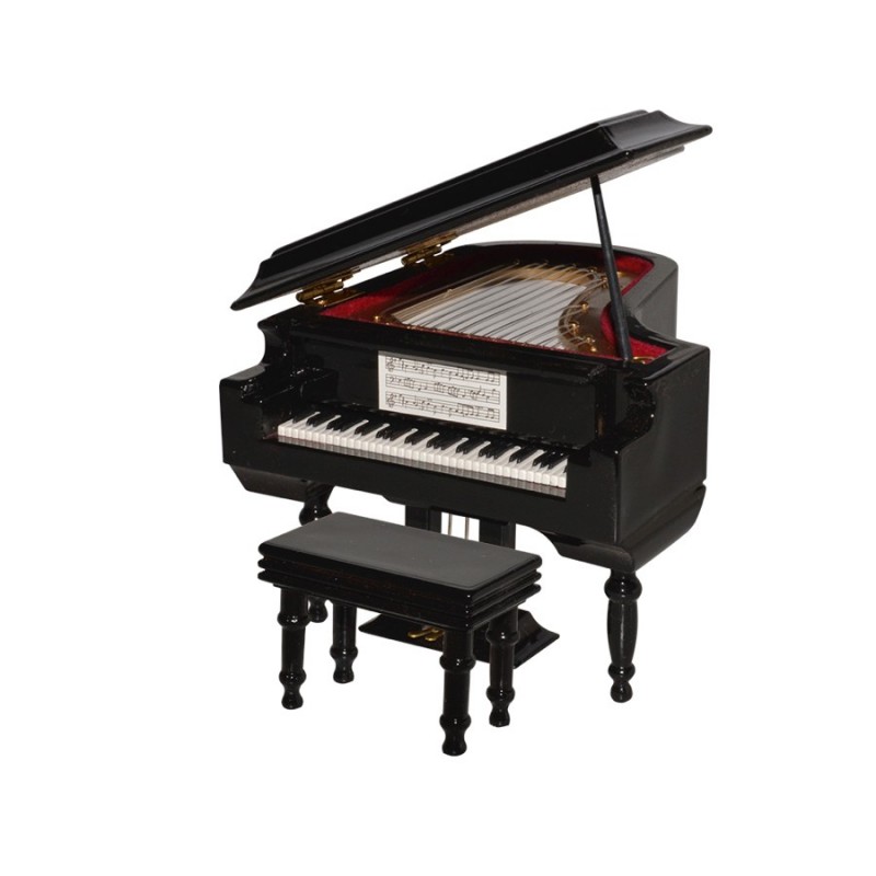 PIANO MADERA 18X12X10CM