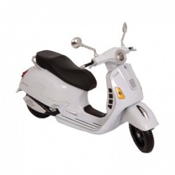 VESPA GTS 300 MINI BLANCA  Escala 1:12 15x6x10cm