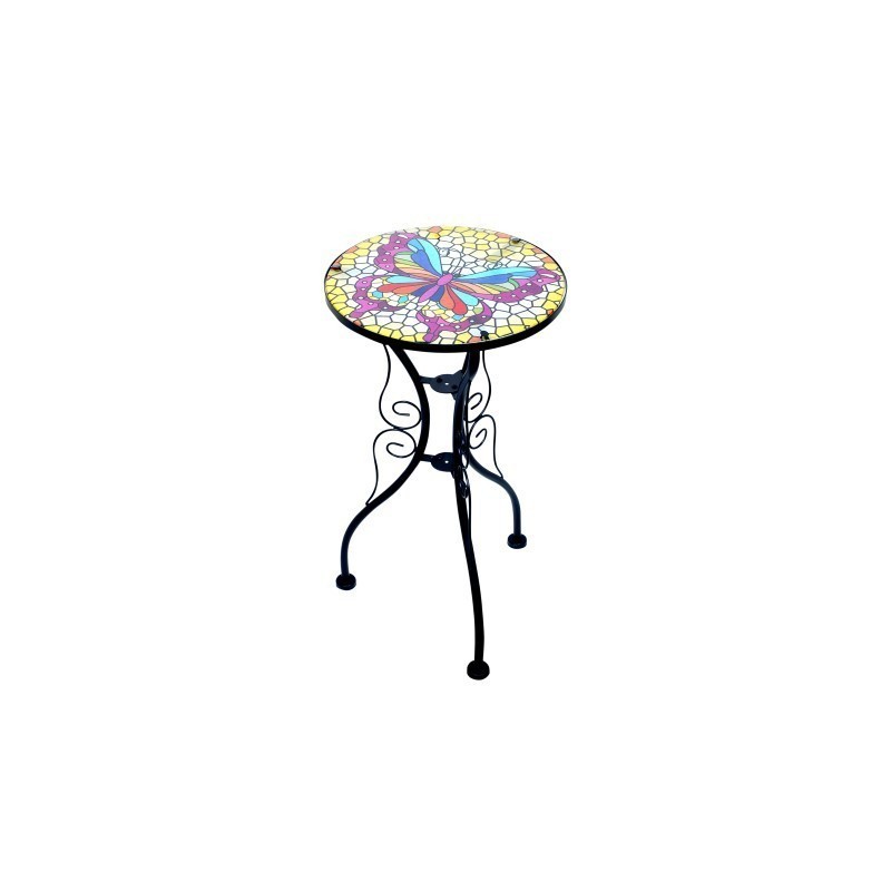 Mesa Stand Mariposa Metal 55 cm