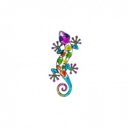 Adorno Decorativo Pared Lagarto Metal 45 cm