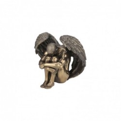 Figura Decorativa Angel Desnudo Resina 14 cm