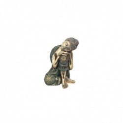 Figura Decorativa Buda Resina 30 cm