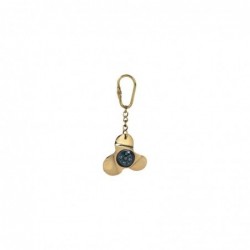 Llavero Laton Brujula 10 cm