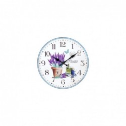 Reloj de Pared Vintage Lavanda DM 34 cm