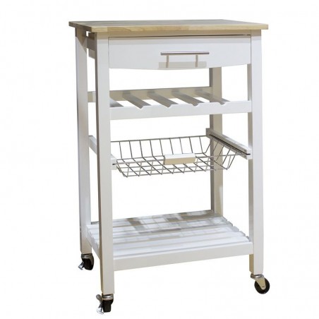 Carro cocina Auuxiliar Madera 85 cm