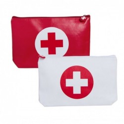 Neceser Plano x2 Cruz Roja Polipiel 17 cm